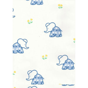 Elephant-Trio-Blue-Kids-Kapers-Wallpaper-by-Crown-59701
