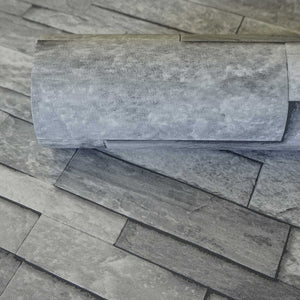 Stone-Light-Grey-Rock-Wall-Effect-Wallpaper-by-Ideco-Home-A17202