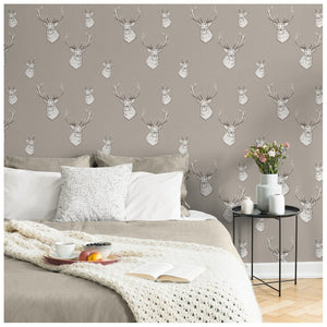 Stag-Mushroom-Heavyweight-Wallpaper-by-Catherine-Lansfield-165512