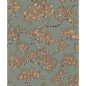 Wall-Fabric-Pine-Tree-Green-Gold-Wallpaper-by-design-id-WF121013