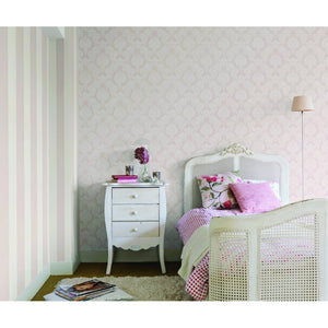 Sophie-Charlotte-Fine-Weave-Pink-Wallpaper-by-Rasch-440898
