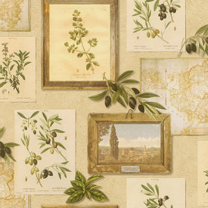 Tiles-More-Frames-Beige-Washable-Wallpaper-by-Rasch-307214