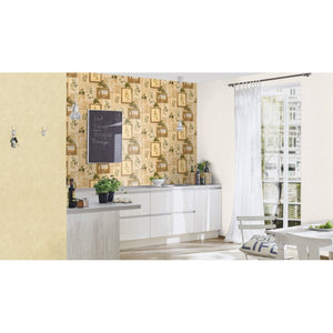 Tiles-More-Frames-Beige-Washable-Wallpaper-by-Rasch-307214