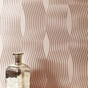 Foil-Wave-Wallpaper-Rose-Gold-by-Arthouse-294500