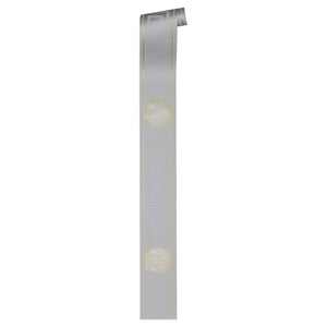 Versace Home Greek Key Silver / Gold Luxury Wallpaper Border by AS Creation 93522-5