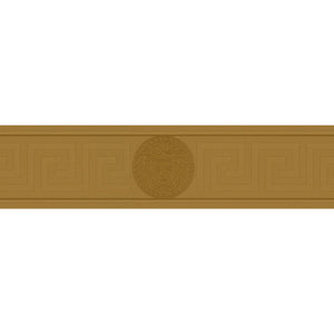 Versace Home Greek Key Gold Luxury Wallpaper Border by AS Creation 93522-2