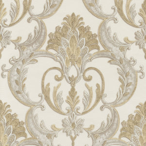Perla-Damask-Cream-Gold-Heavyweight-Wallpaper-by-Debona-9090