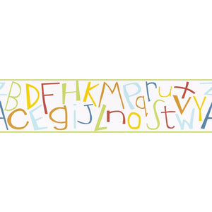 Kids Party Self Adhesive ABC Bright Border by AS Creation 8966-12