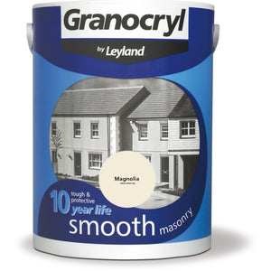 Magnolia Smooth Masonry Paint - Granocryl by Leyland