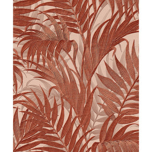 Grace-Tropical-Palm-Leaf-Orange-Beige-Wallpaper-by-design-id-GR322107