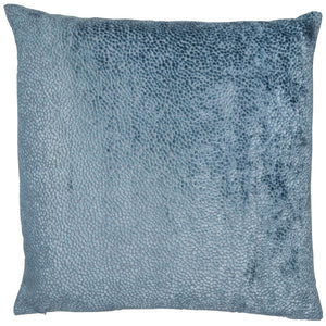 Bingham Blue Textured 43cm Square Cushion from Malini