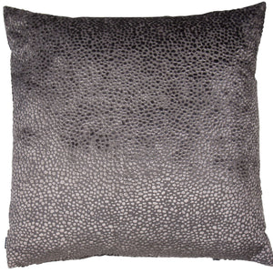 Bingham Silver Textured 43cm Square Cushion from Malini