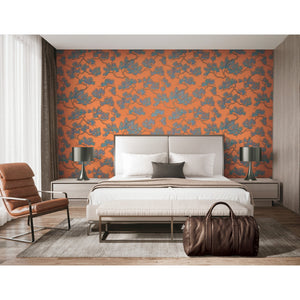 Wall-Fabric-Pine-Tree-Orange-Wallpaper-by-design-id-WF121016