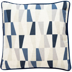 Holland Navy 45cm Square Cushion from Malini
