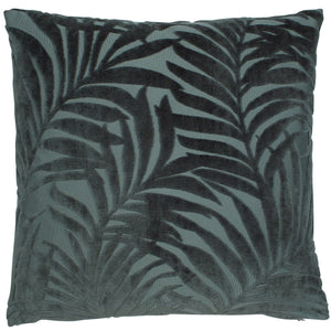 Grassington Green Leaf 45cm Square Cushion from Malini