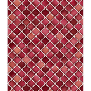 Natural-Faux-Arabesque-Tile-Red-Wallpaper-by-design-id-NF232087