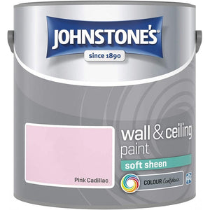 Pink Cadillac Soft Sheen Emulsion - Johnstones Wall and Ceiling Paint