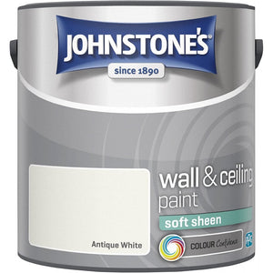 Antique White Soft Sheen Emulsion - Johnstones Wall and Ceiling Paint