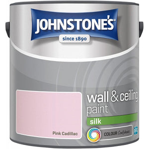 Pink Cadillac Silk Emulsion - Johnstones Wall and Ceiling Paint