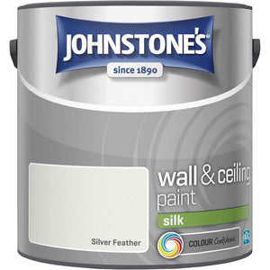 Silver Feather Silk Emulsion - Johnstones Wall and Ceiling Paint