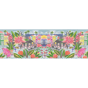 Oilily Home Multi Coloured City Border by AS Creation 96130-1