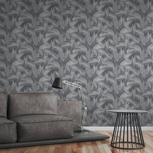 Attractive-Leaves-Black-Metallic-Wallpaper-by-Innova-AS-Creation-37836-4