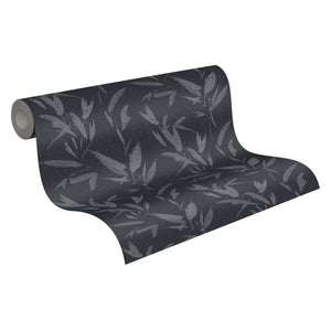 New-Elegance-Baroque-Palm-Black-Wallpaper-by-AS-Creation-37549-2