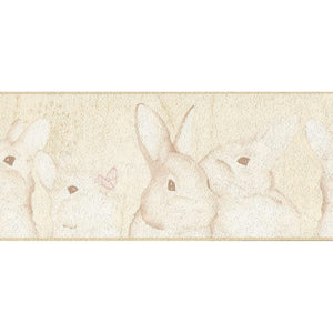 Lovely Friends Cream Rabbit Border by AS Creation 30330-5