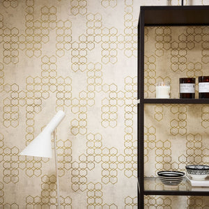 New-Walls-Industrial-Hexagon-Cream-Wallpaper-by-AS-Creation-37424-2