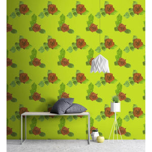 Lars-Contzen-Rendez-Vous-Roses-Lime-Wallpaper-by-AS-Creation-94407-2