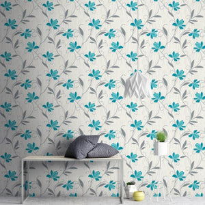 Lotus-Floral-Trail-Teal-Wallpaper-by-AS-Creation-3062-10
