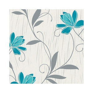 Lotus-Floral-Trail-Teal-Wallpaper-by-AS-Creation-3062-10