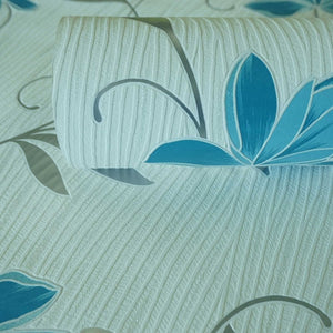 Lotus-Floral-Trail-Teal-Wallpaper-by-AS-Creation-3062-10