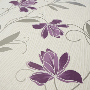 Lotus-Floral-Trail-Purple-Wallpaper-by-AS-Creation-3062-34