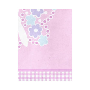 Butterfly and Flowers Pink Border By Holmes 134-41