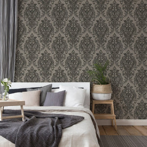 New-Life-Grey-Black-Damask-Wallpaper-by-AS-Creation-37681-3