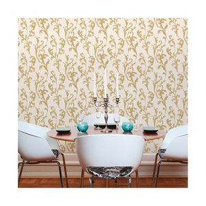 Opulence-Scroll-Natural-Gold-Blown-Vinyl-Wallpaper-by-A-S-Creation-32476-2