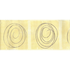 Modern Swirl Blocks Yellow Border by Crown 59957
