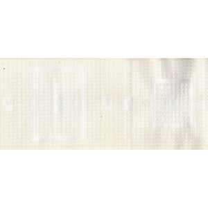 Pixel Cream Textured Border By Crown 42936