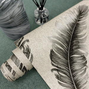 Ciara-Feather-Wallpaper-Gunmetal-by-Belgravia-Decor-GB-4401