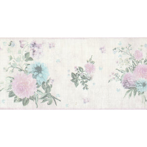 Djooz Shabby Chic Pink Floral Border by AS Creation 35876-1