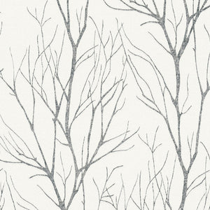 Blooming-Enchanted-Trees-Wallpaper-Black-White-by-AS-Creation-37260-4