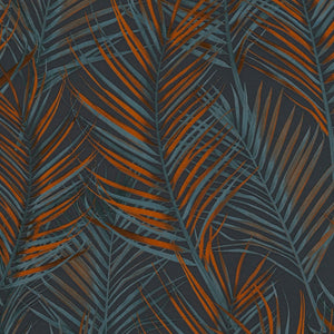 Attractive-2-Palm-Leaves-Wallpaper-Black-by-AS-Creation-39038-6