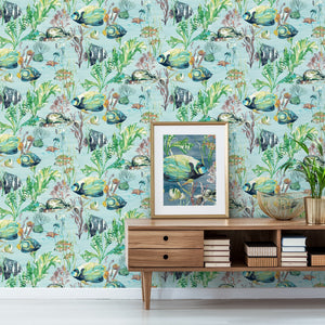 Aquarium-Teal-Wallpaper-by-Grandeco-Life-A61301