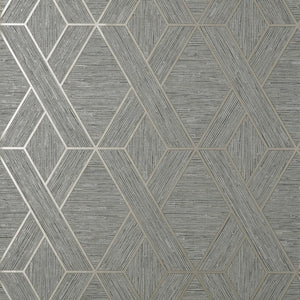 Miya-Geo-Panel-Textured-Wallpaper-Grey-by-Fine-Decor-FD43152