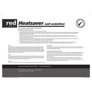Red-Label-Heat-Saver-Wall-Underliner