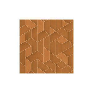 Levante-Cubes-Terracotta-Copper-Shimmer-Wallpaper-by-Erismann-5765-11