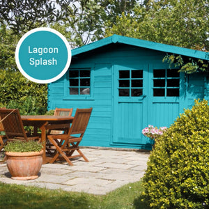 Lagoon Splash Garden Colours Paint - Johnstone's Woodcare