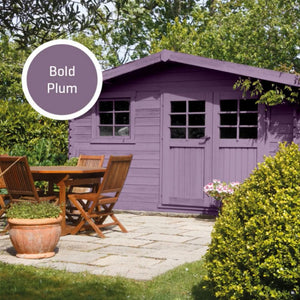 Bold Plum Garden Colours Paint - Johnstone's Woodcare