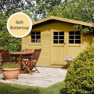 Soft Buttercup Garden Colours Paint - Johnstone's Woodcare